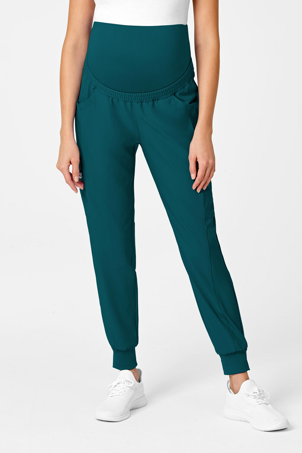 Pantalone donna 5455 maternity jogger caribbean blue