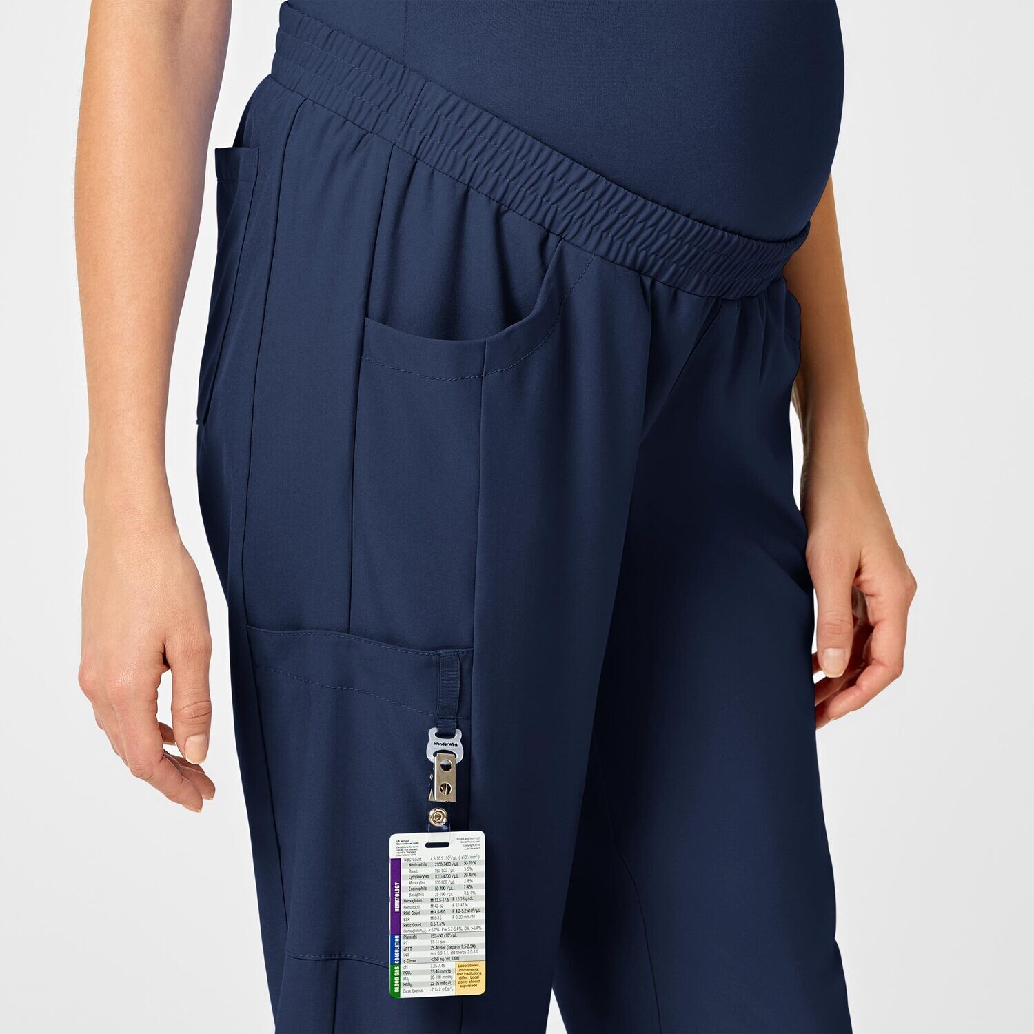 Pantalone donna 5455 maternity jogger navy blue