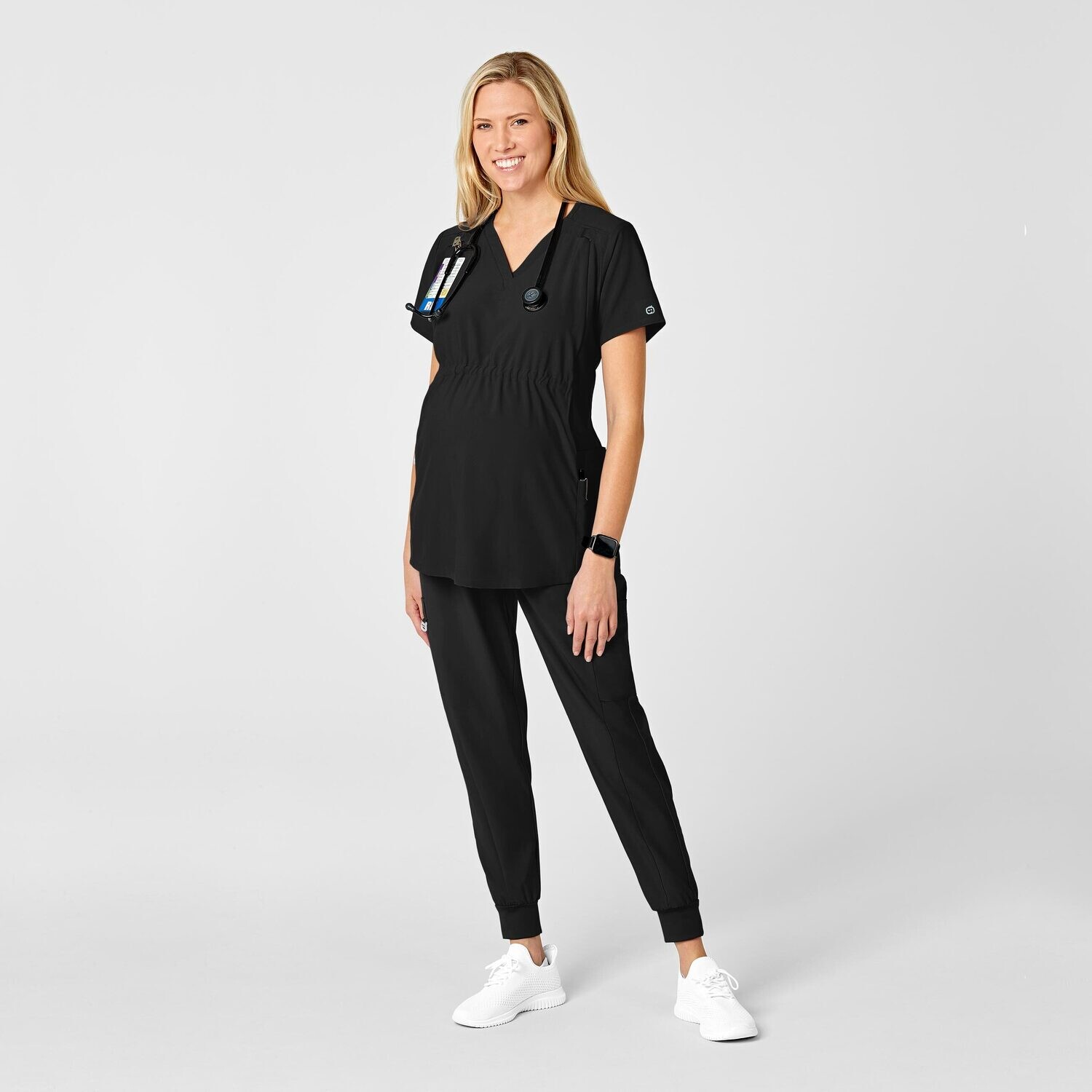 Pantalone donna 5455 maternity jogger black