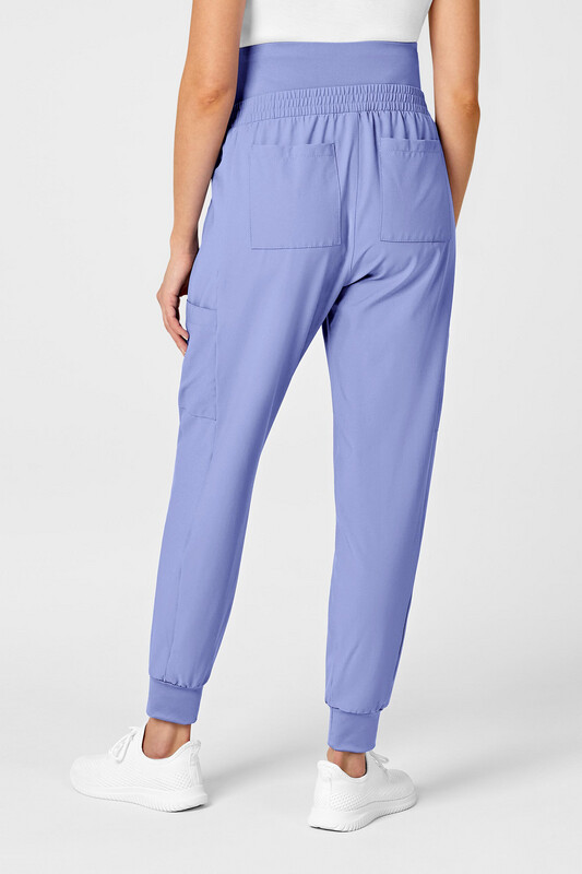 Pantalone donna 5455 maternity jogger ceil blue