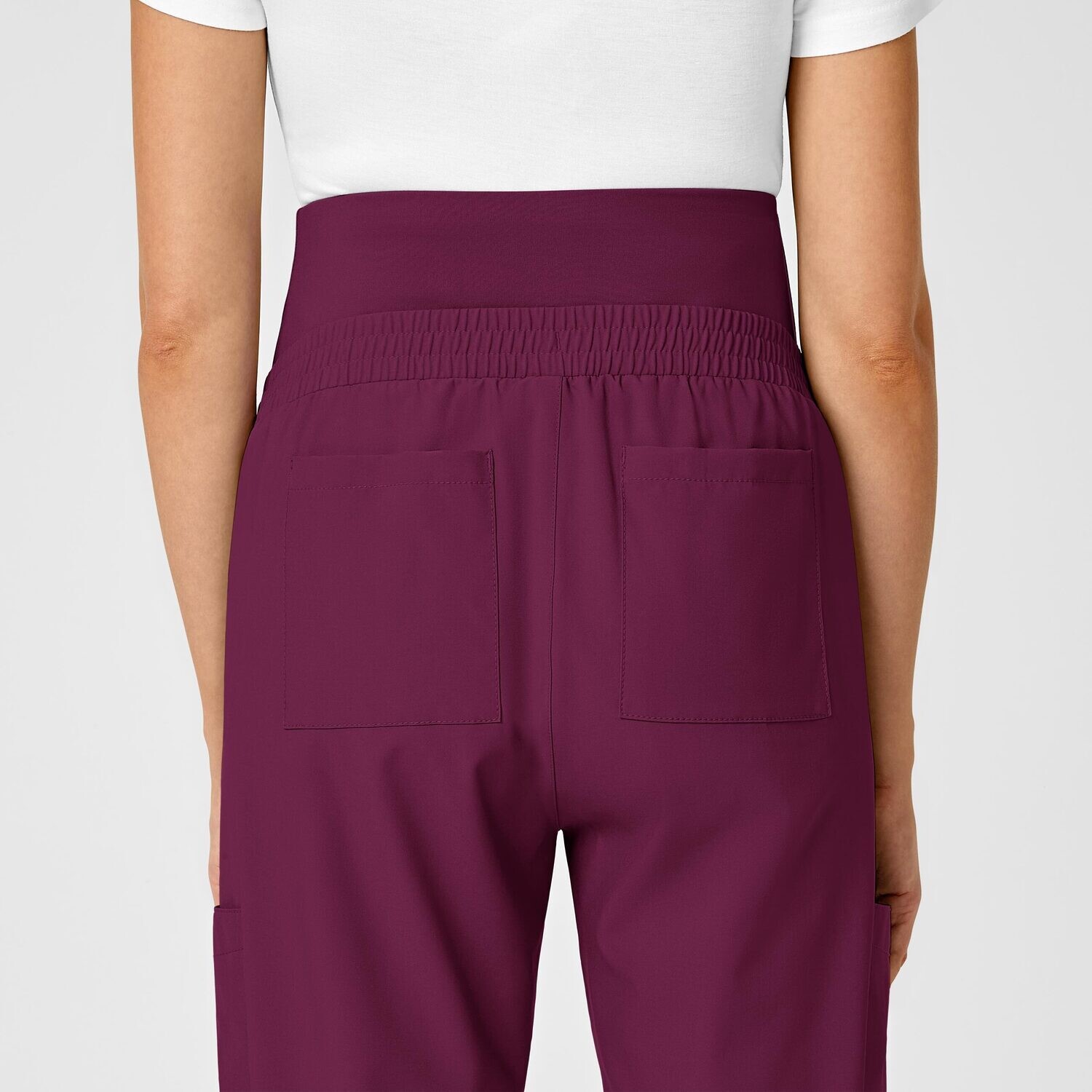 Pantalone donna 5455 maternity jogger wine