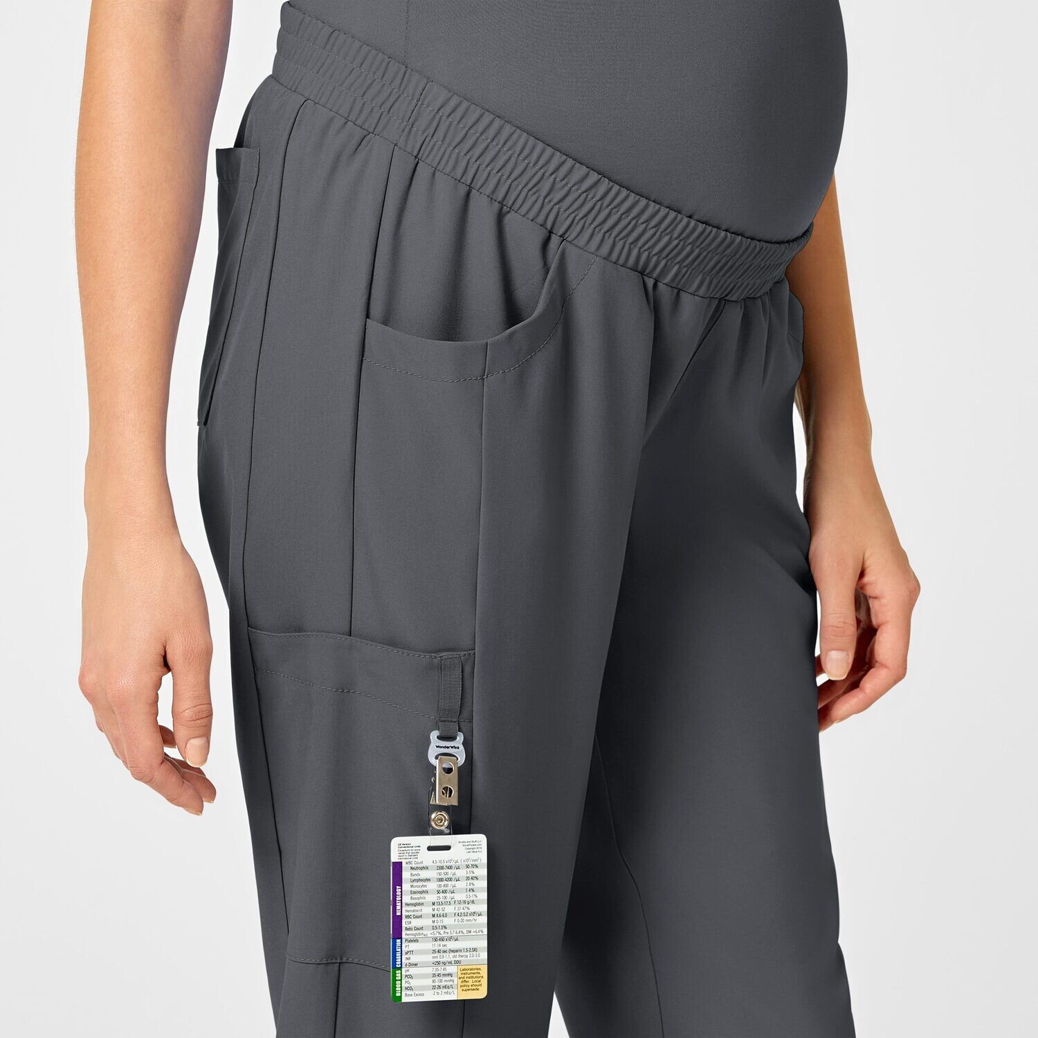 Pantalone donna 5455 maternity jogger pewter