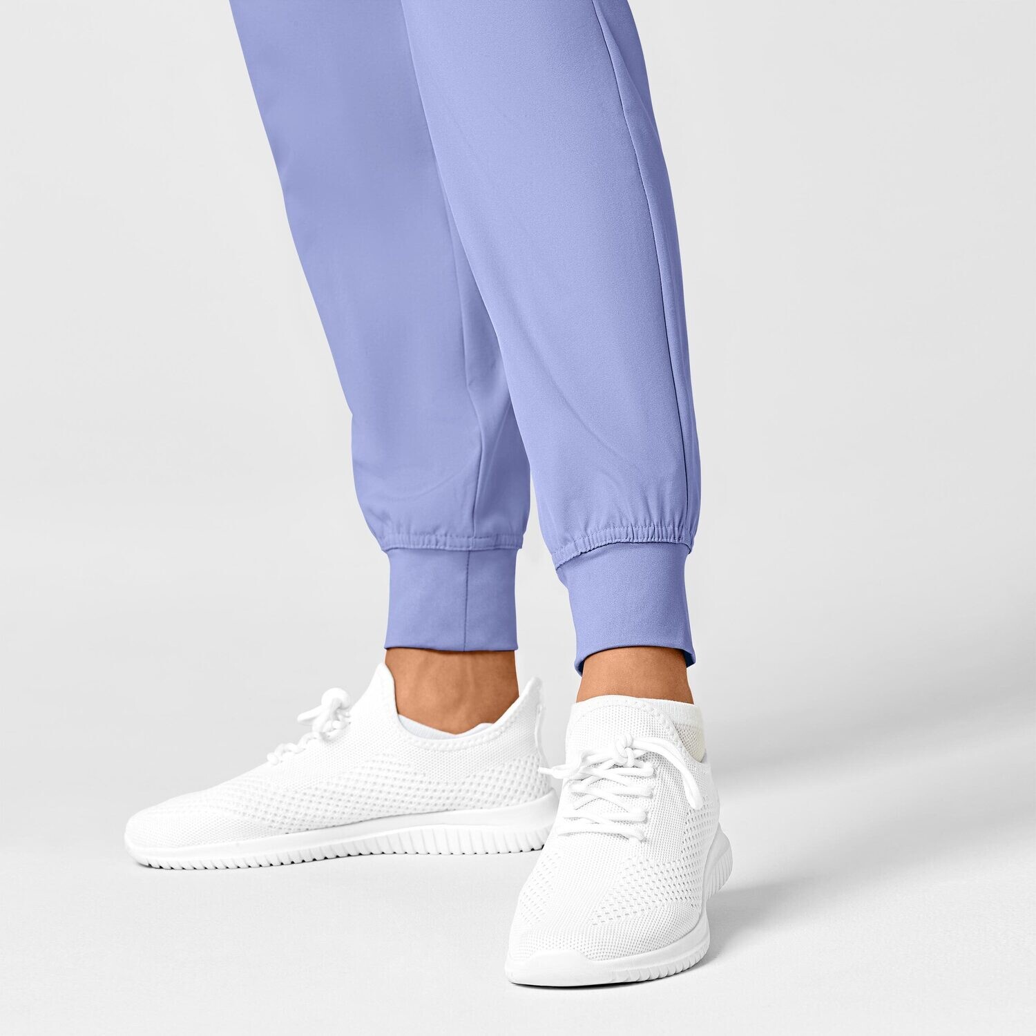 Pantalone donna 5555 cargo jogger ceil blue