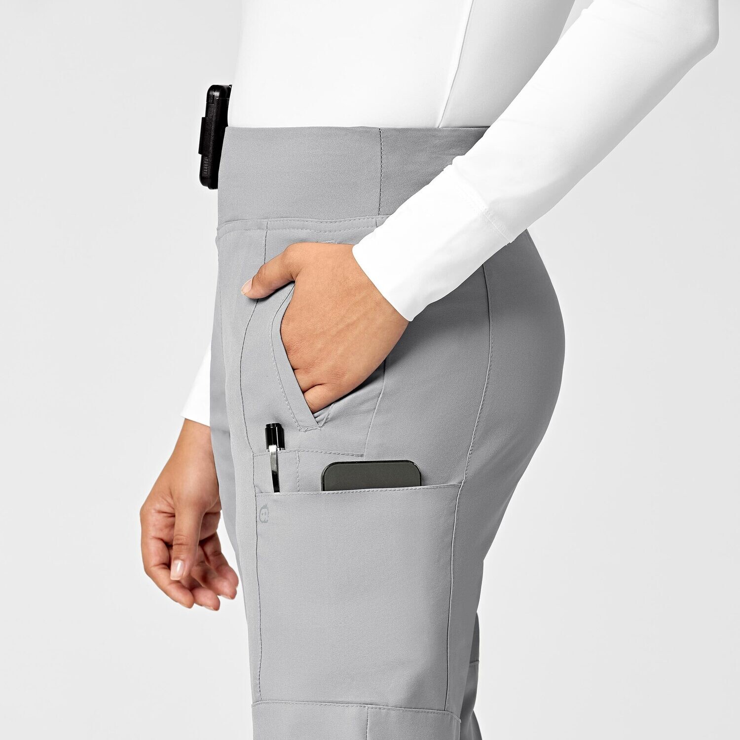 Pantalone donna 5555 cargo jogger grey