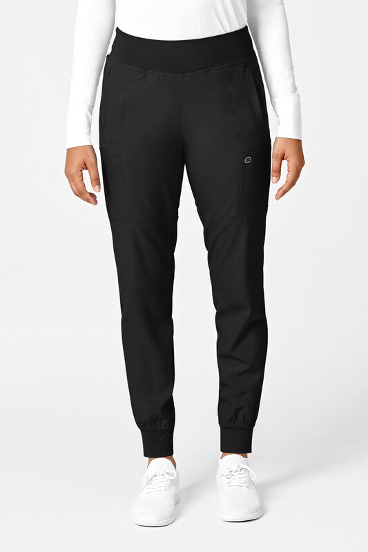 Pantalone donna 5555 cargo jogger black