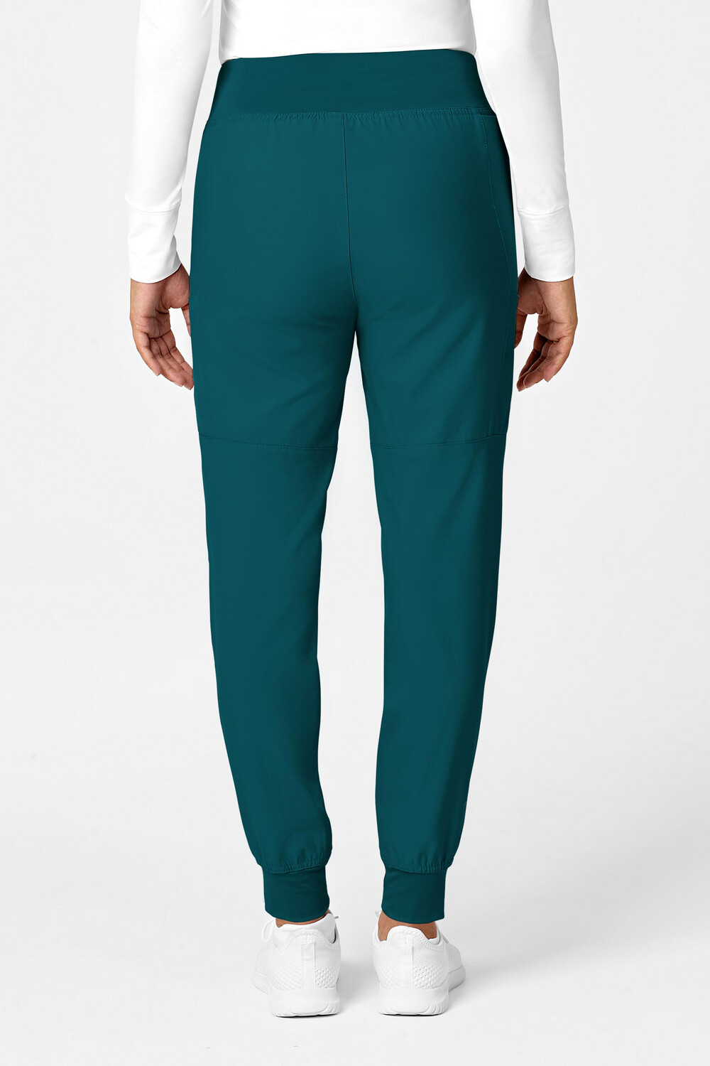 Pantalone donna 5555 cargo jogger caribbean blue