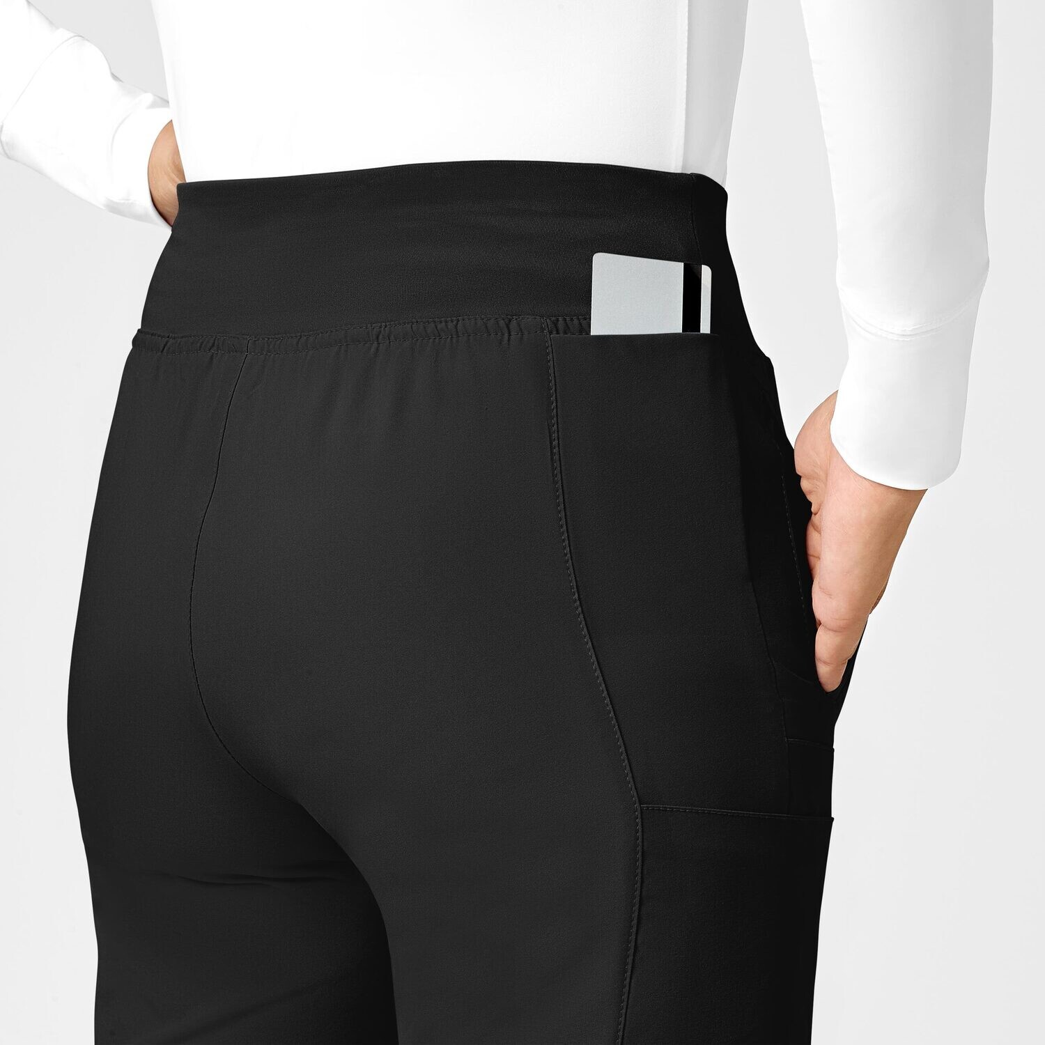 Pantalone donna 5555 cargo jogger black
