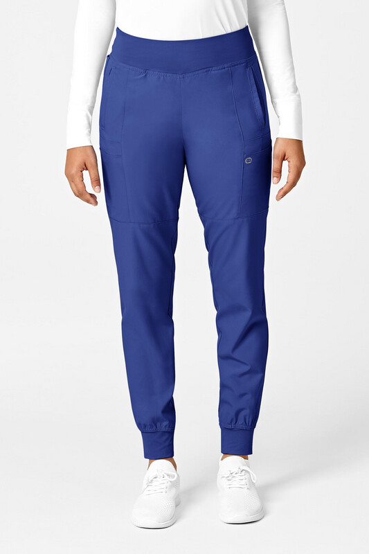 Pantalone donna 5555 cargo jogger galaxy blue