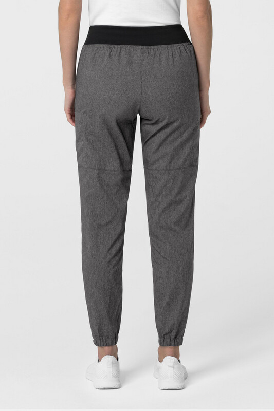 Pantalone donna 5555 cargo jogger charcoal heather