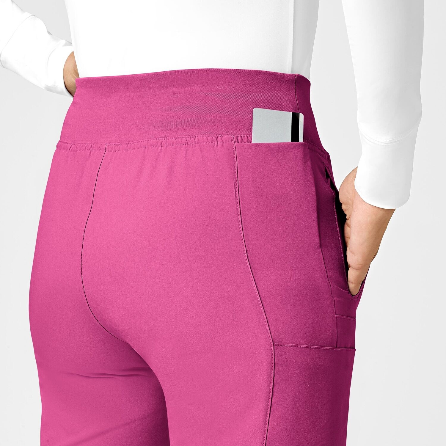 Pantalone donna 5555 cargo jogger hot pink