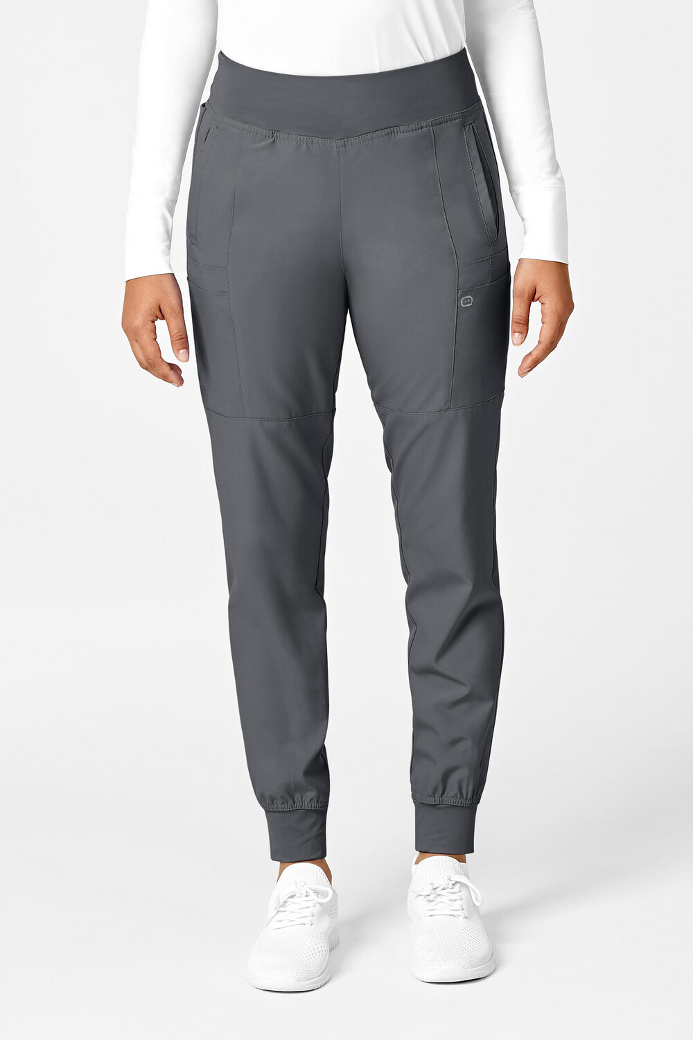 Pantalone donna 5555 cargo jogger pewter