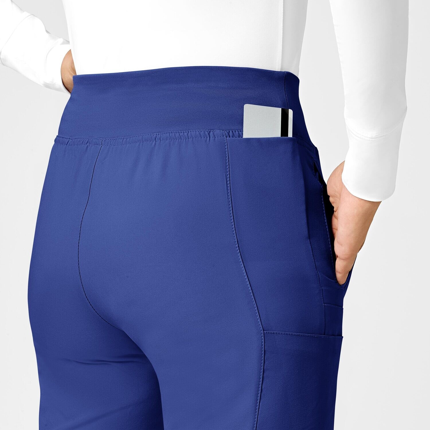 Pantalone donna 5555 cargo jogger galaxy blue