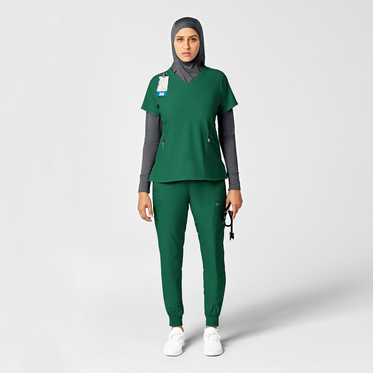 Pantalone donna 5555 cargo jogger hunter