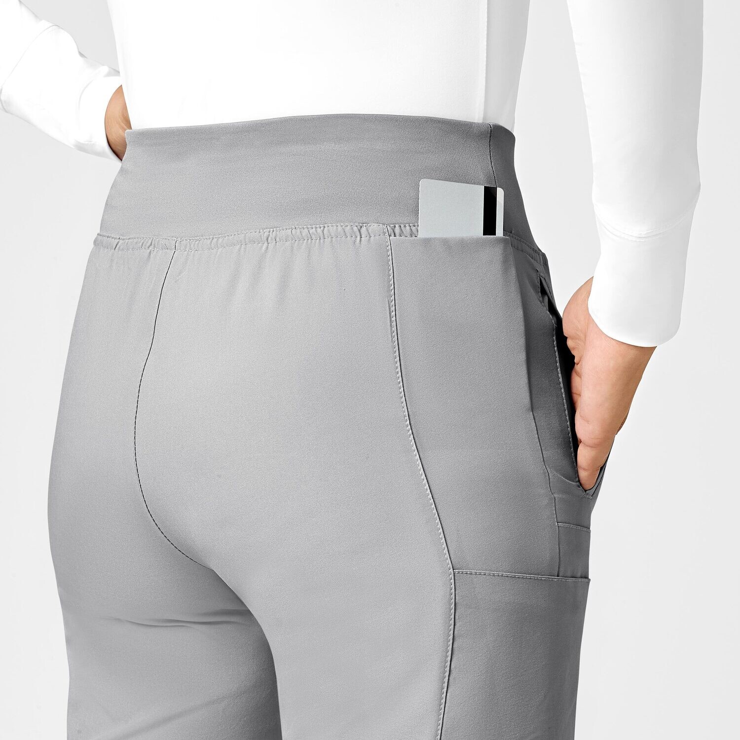 Pantalone donna 5555 cargo jogger grey