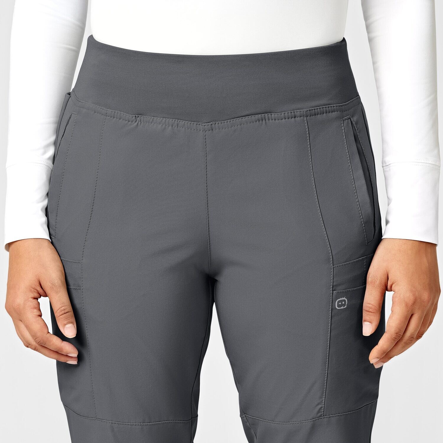 Pantalone donna 5555 cargo jogger pewter