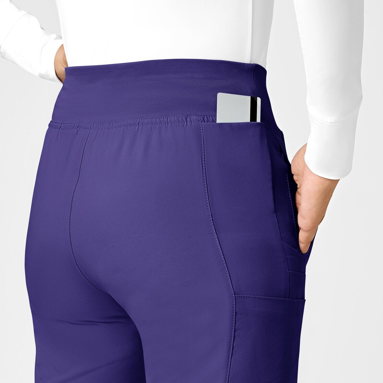 Pantalone donna 5555 cargo jogger grape
