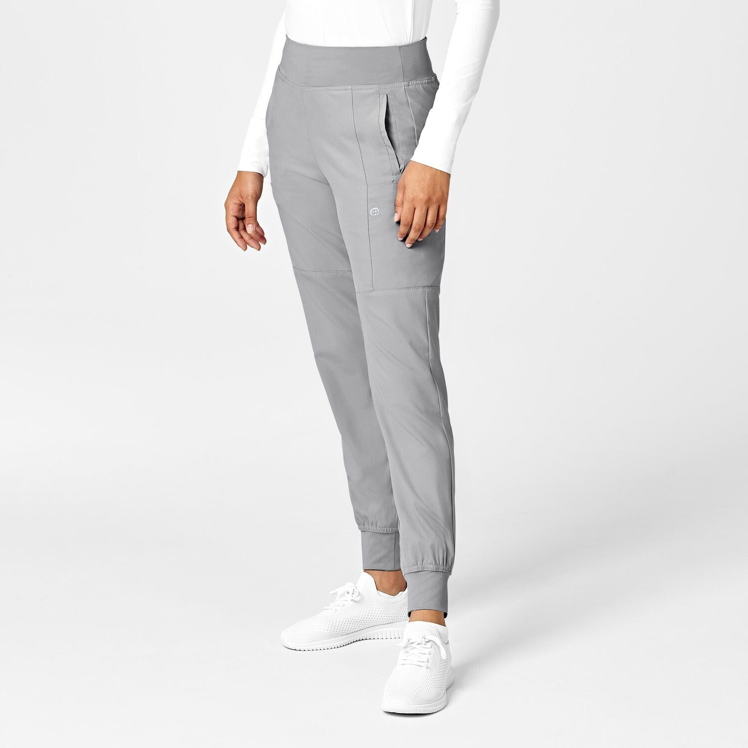 Pantalone donna 5555 cargo jogger grey