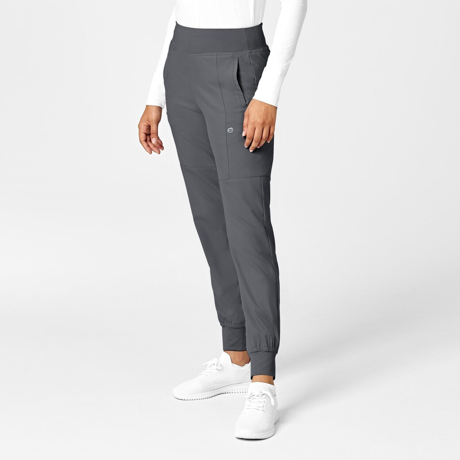 Pantalone donna 5555 cargo jogger pewter