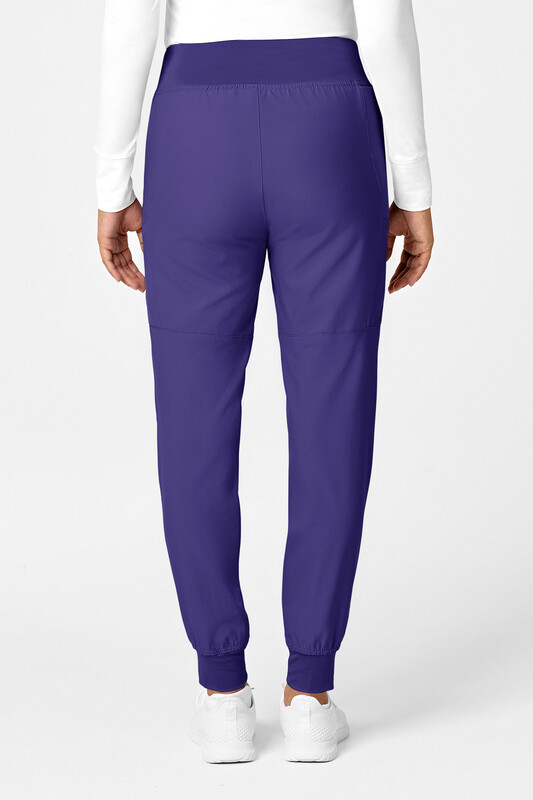 Pantalone donna 5555 cargo jogger grape