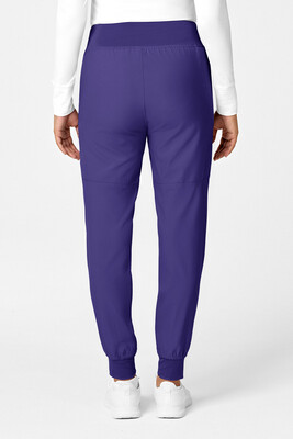 Pantalone donna 5555 cargo jogger grape