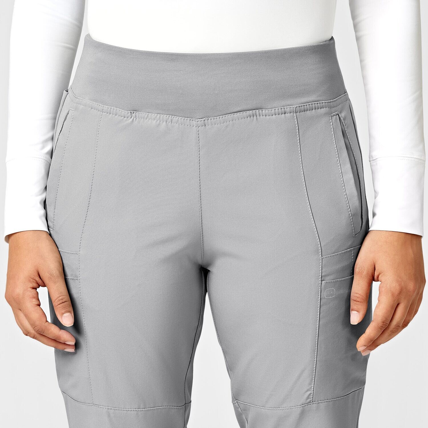 Pantalone donna 5555 cargo jogger grey