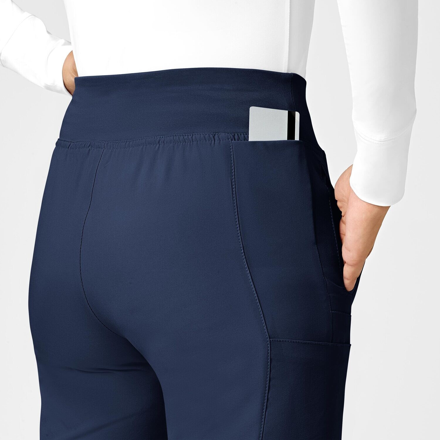 Pantalone donna 5555 cargo jogger navy blue