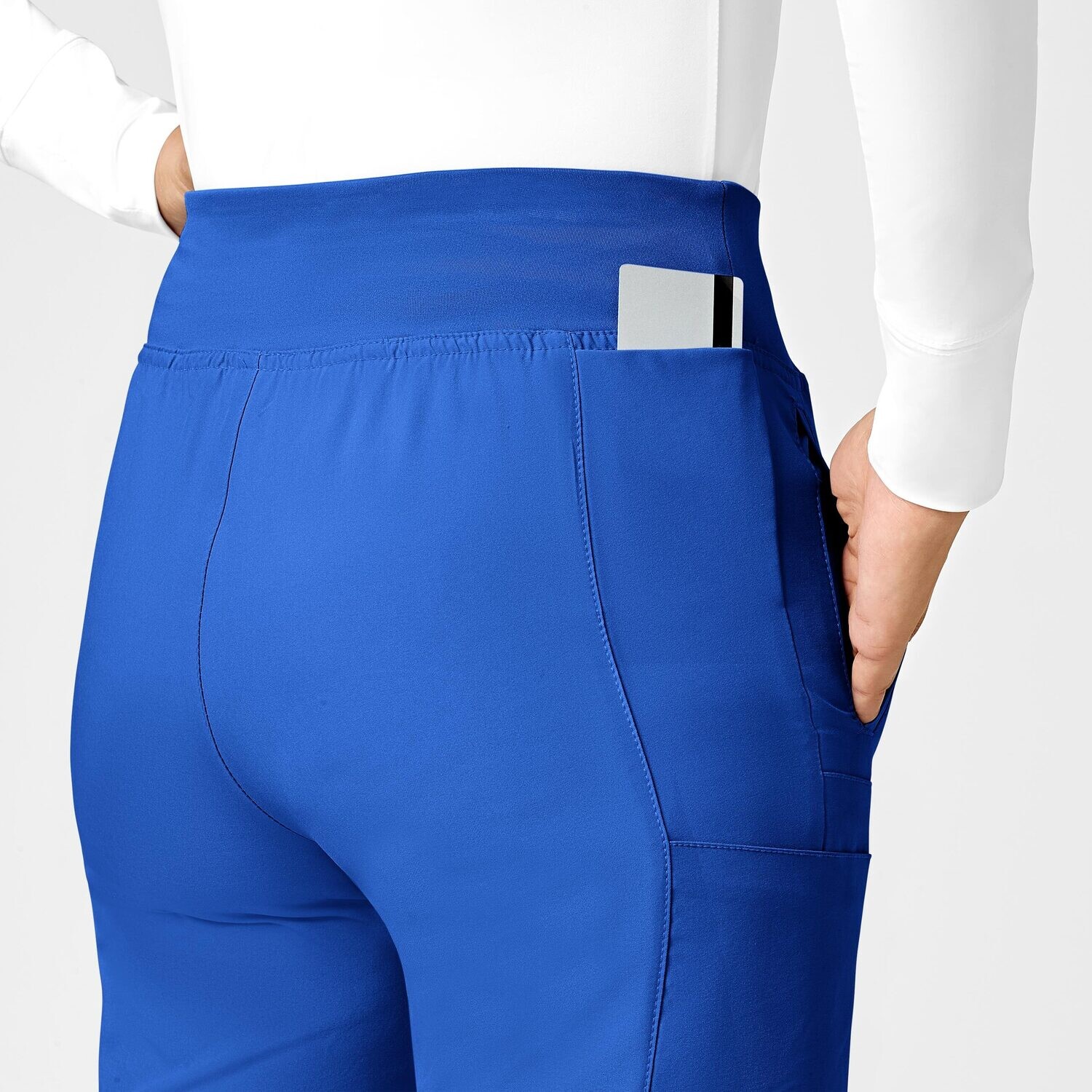 Pantalone donna 5555 cargo jogger royal blue