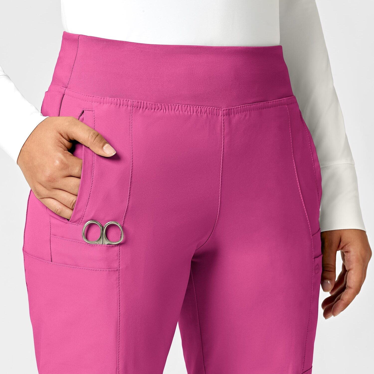 Pantalone donna 5555 cargo jogger hot pink