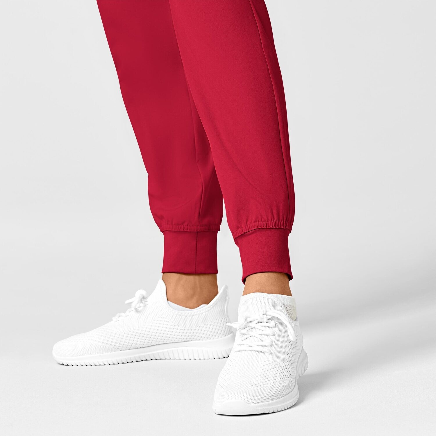Pantalone donna 5555 cargo jogger red
