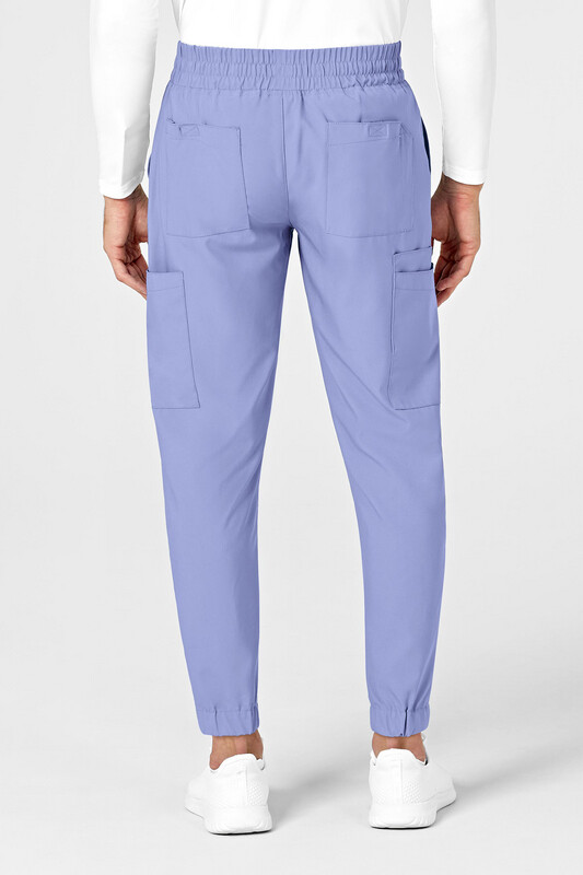 Pantalone uomo 5655 cargo jogger ceil blue