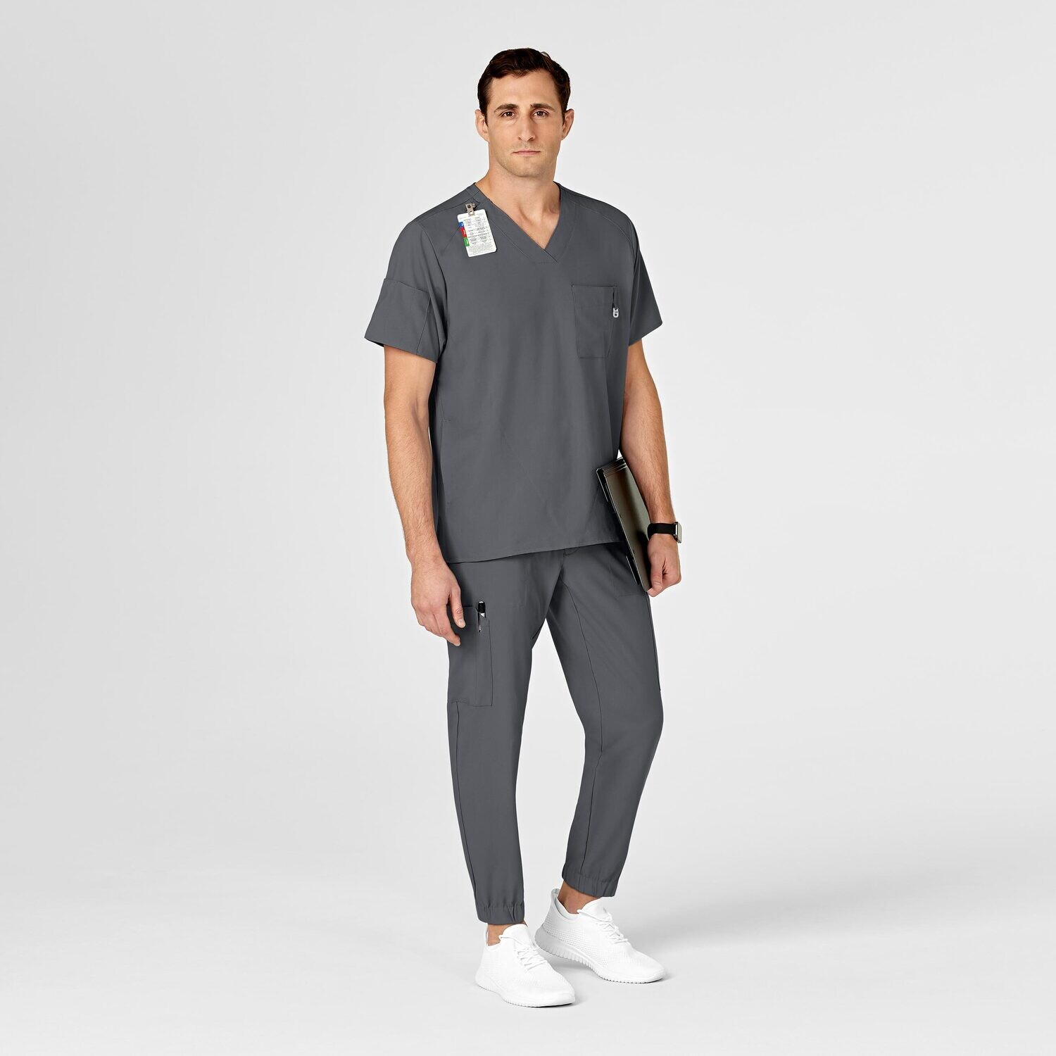 Pantalone uomo 5655 cargo jogger pewter