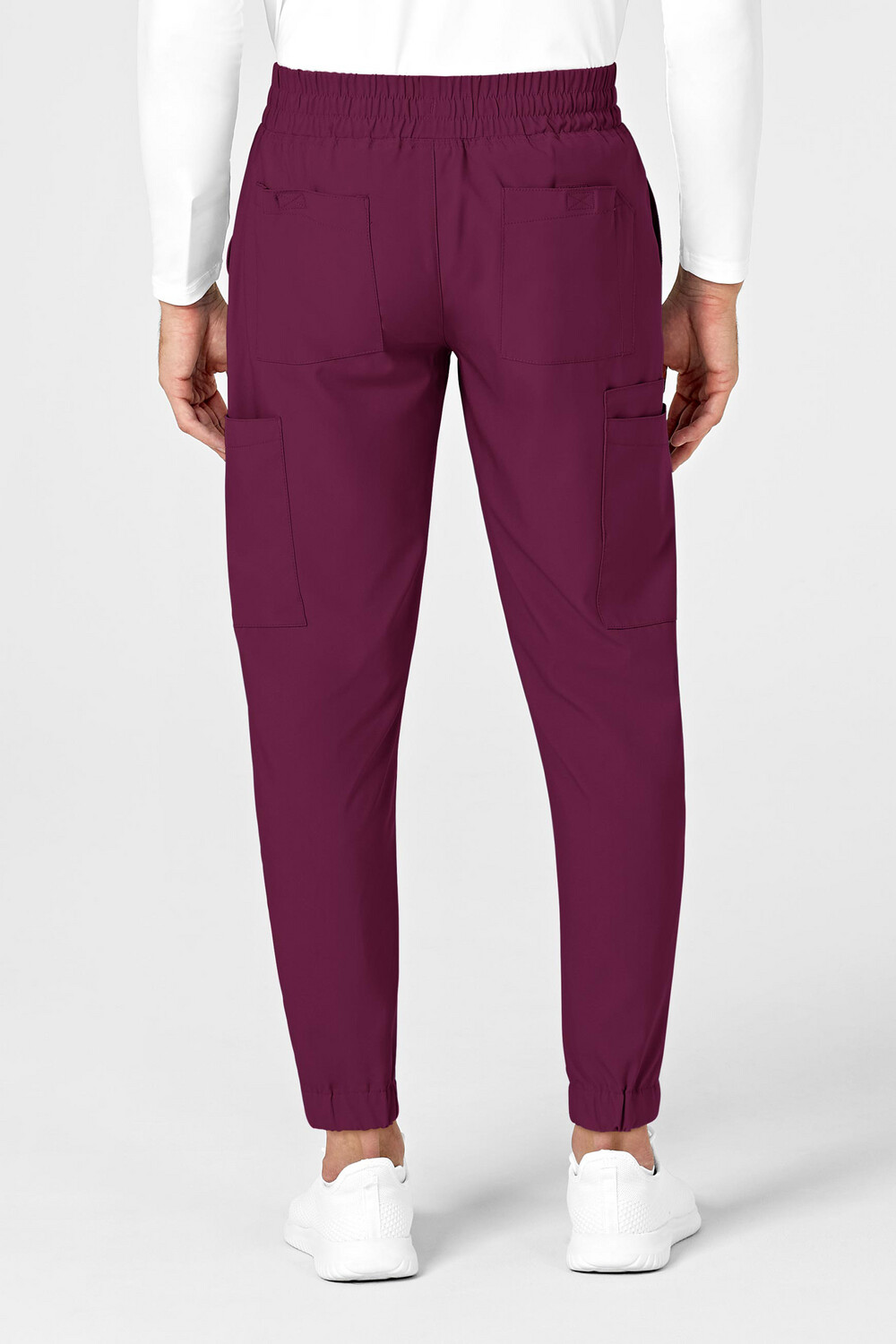 Pantalone uomo 5655 cargo jogger wine