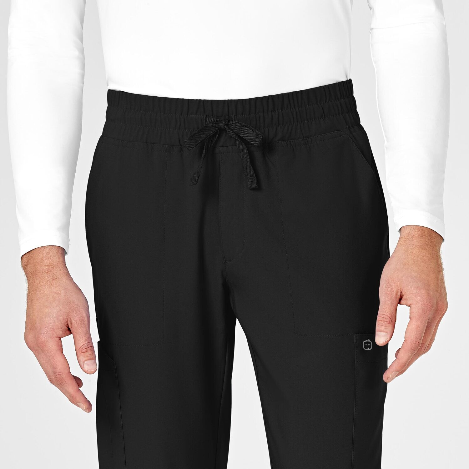 Pantalone uomo 5655 cargo jogger black