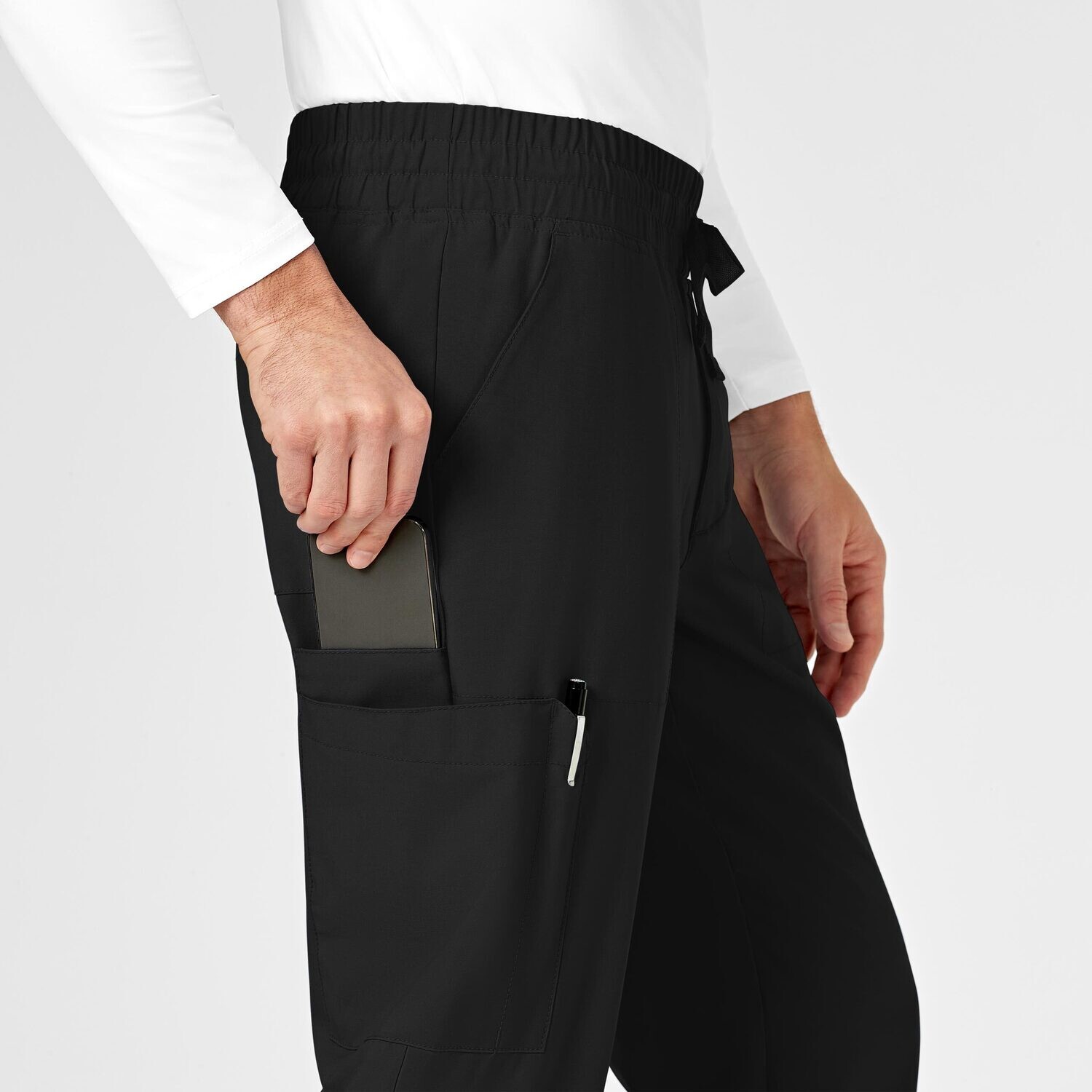 Pantalone uomo 5655 cargo jogger black