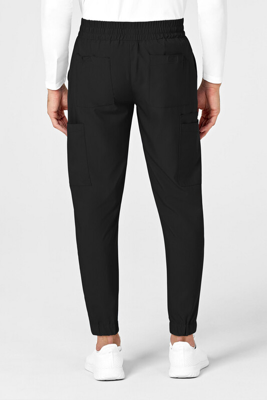 Pantalone uomo 5655 cargo jogger black