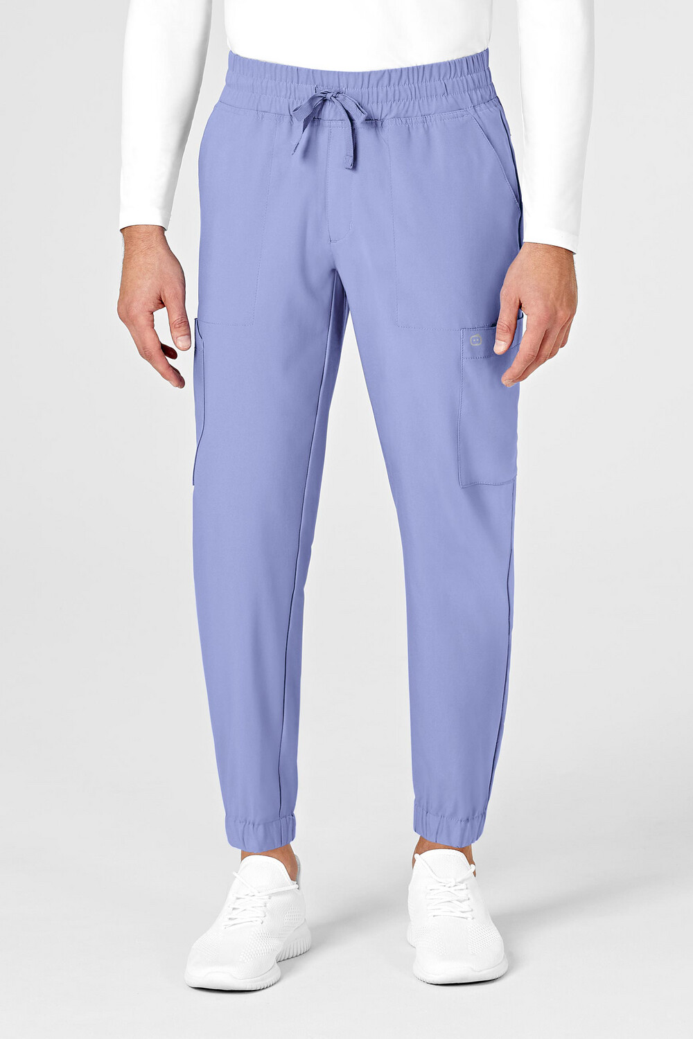 Pantalone uomo 5655 cargo jogger ceil blue