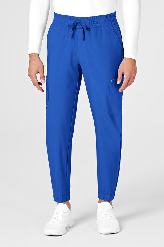 Pantalone uomo 5655 cargo jogger royal blue