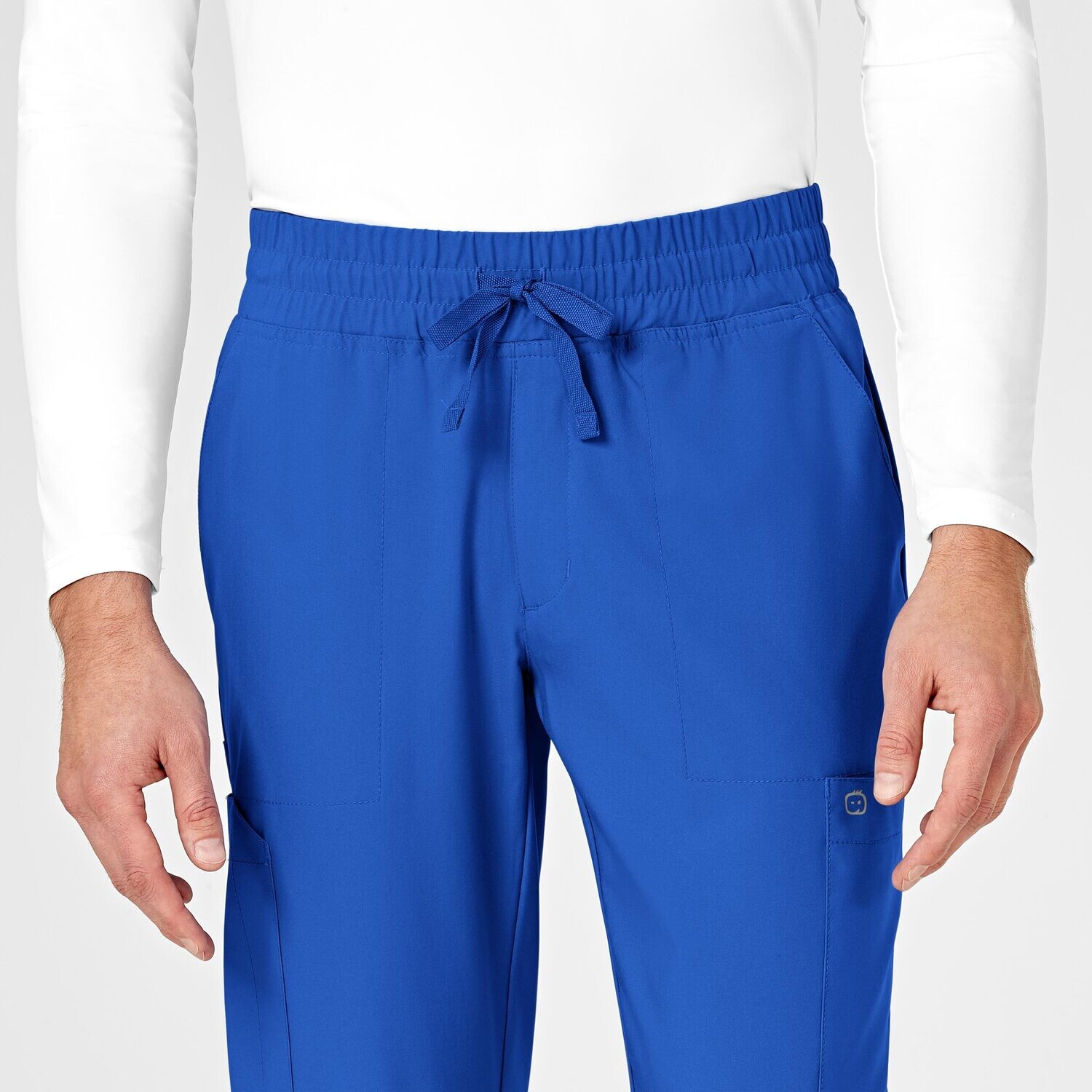 Pantalone uomo 5655 cargo jogger royal blue