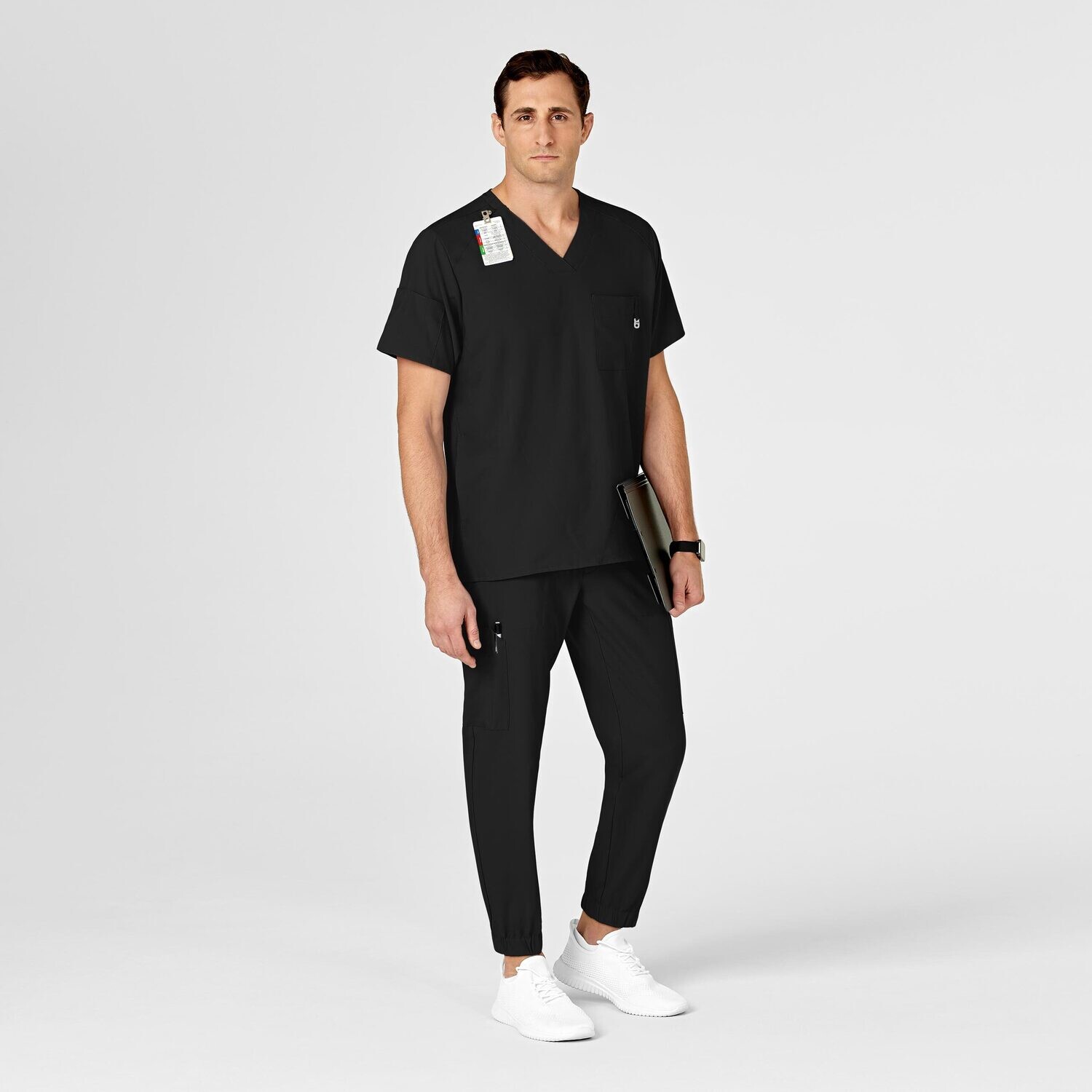 Pantalone uomo 5655 cargo jogger black