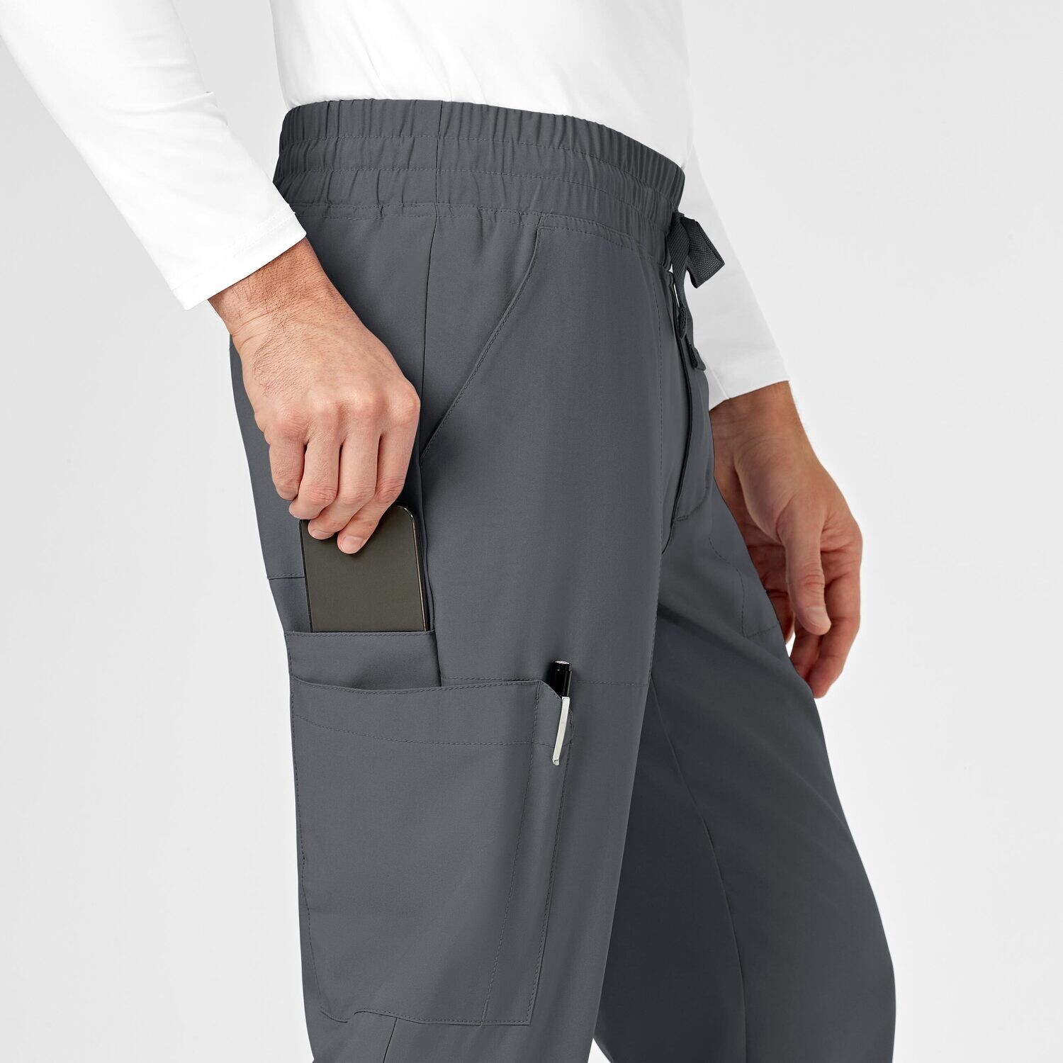 Pantalone uomo 5655 cargo jogger pewter