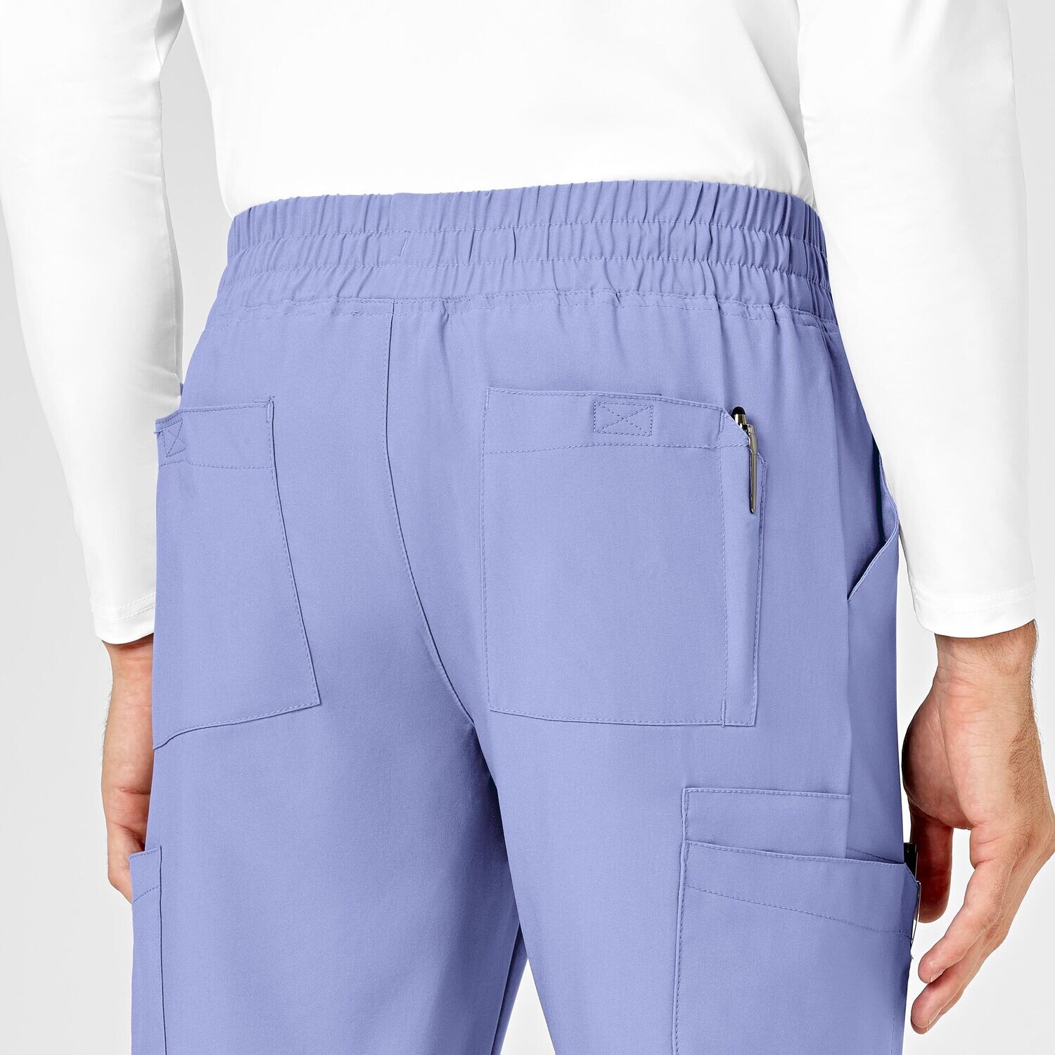Pantalone uomo 5655 cargo jogger ceil blue