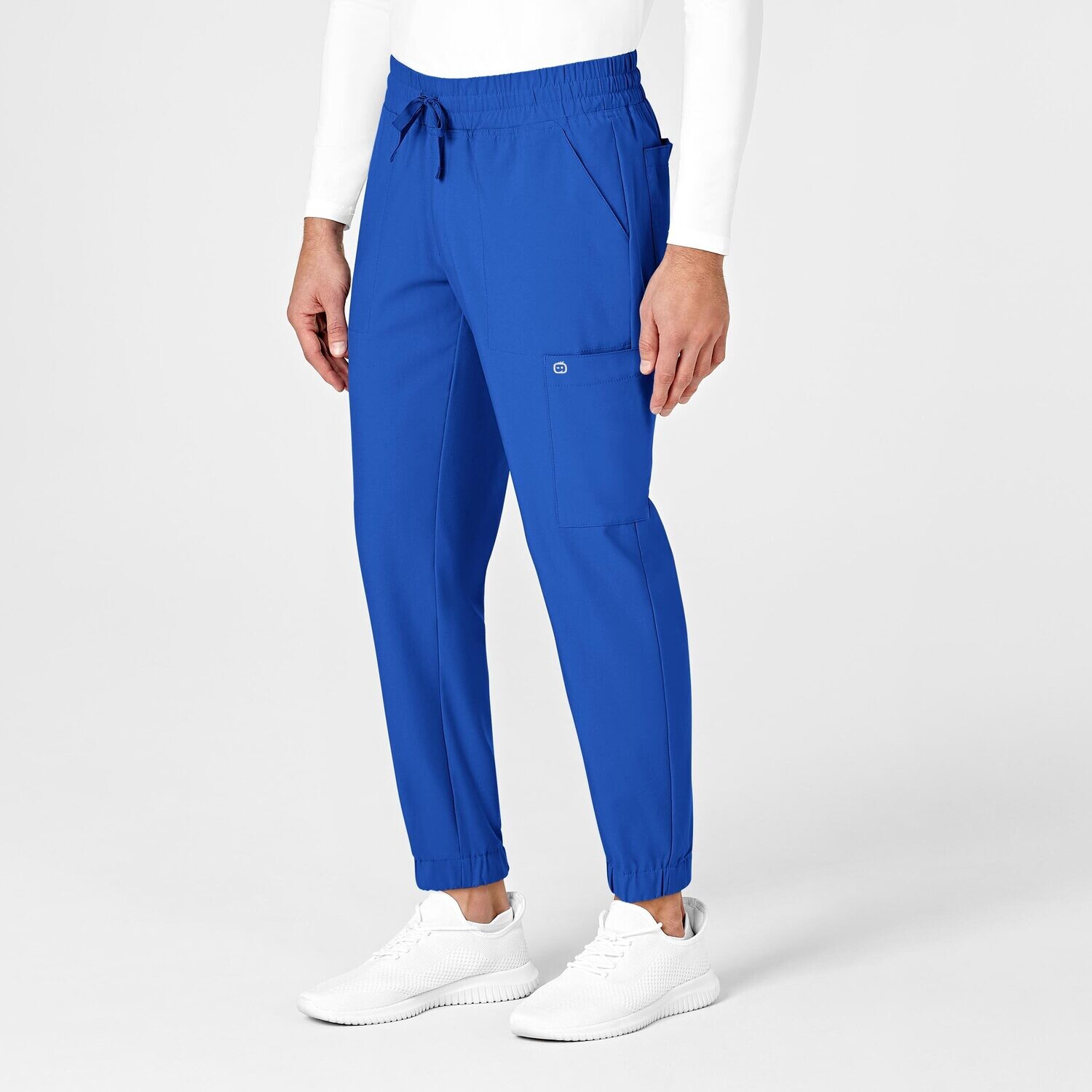 Pantalone uomo 5655 cargo jogger royal blue