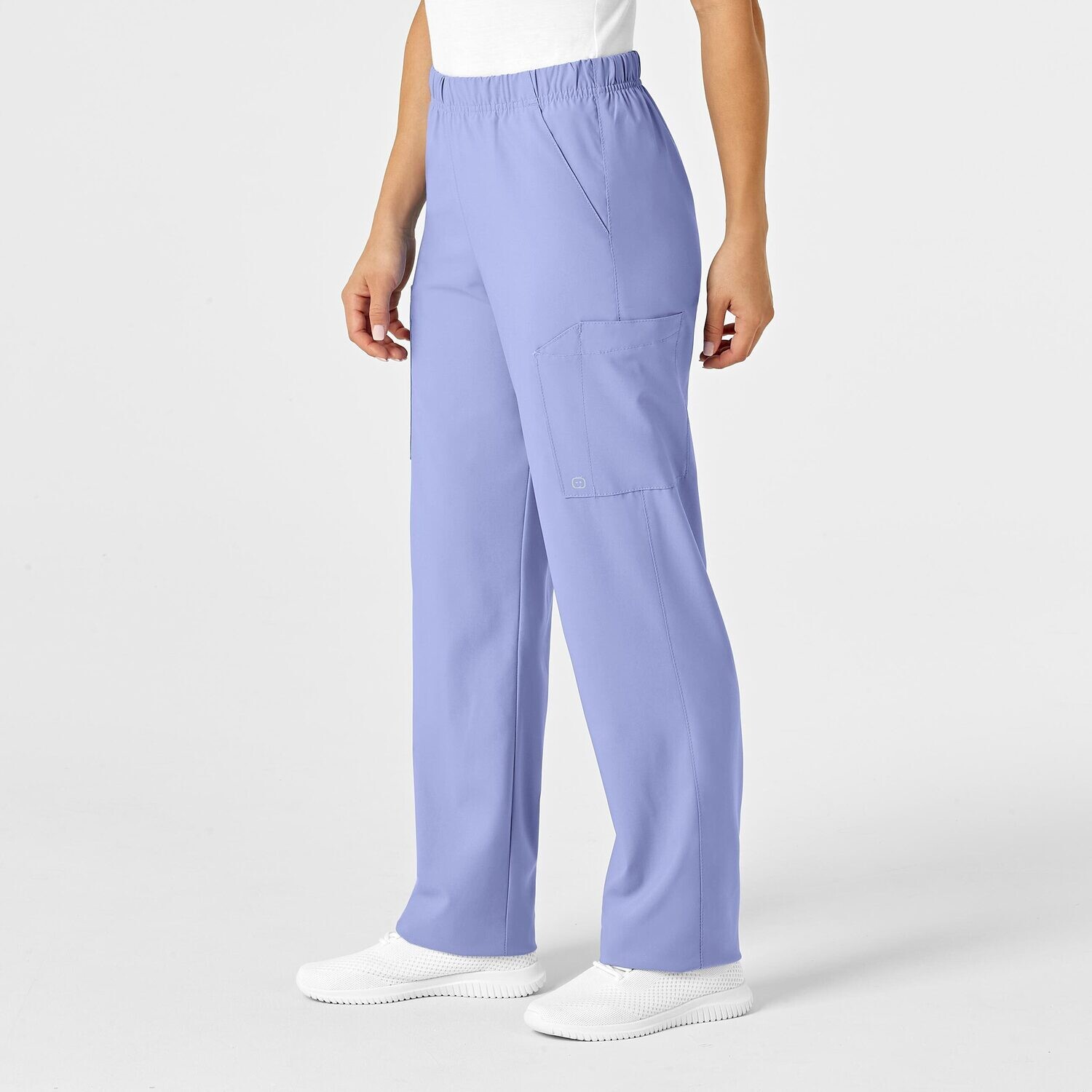 Pantalone unisex 5855 cargo ceil blue