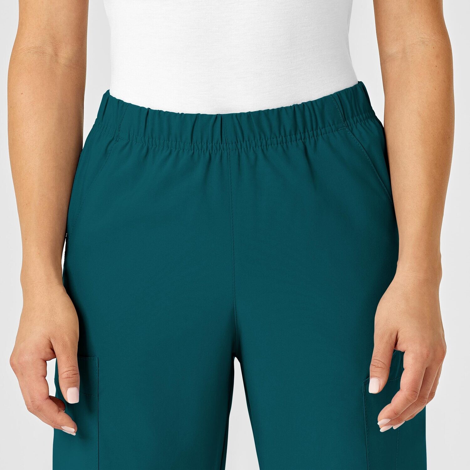 Pantalone unisex 5855 cargo caribbean blue