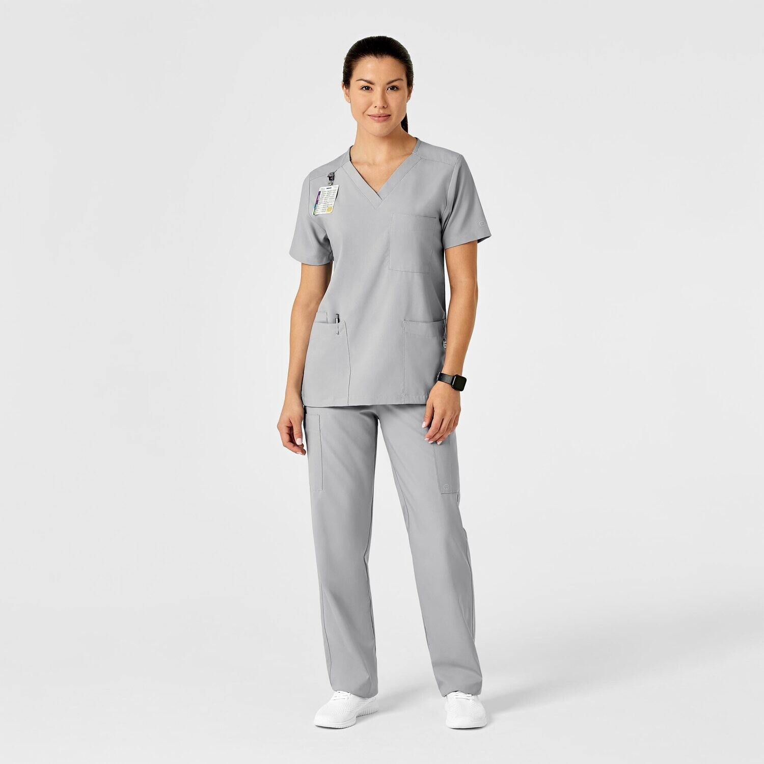 Pantalone unisex 5855 cargo grey