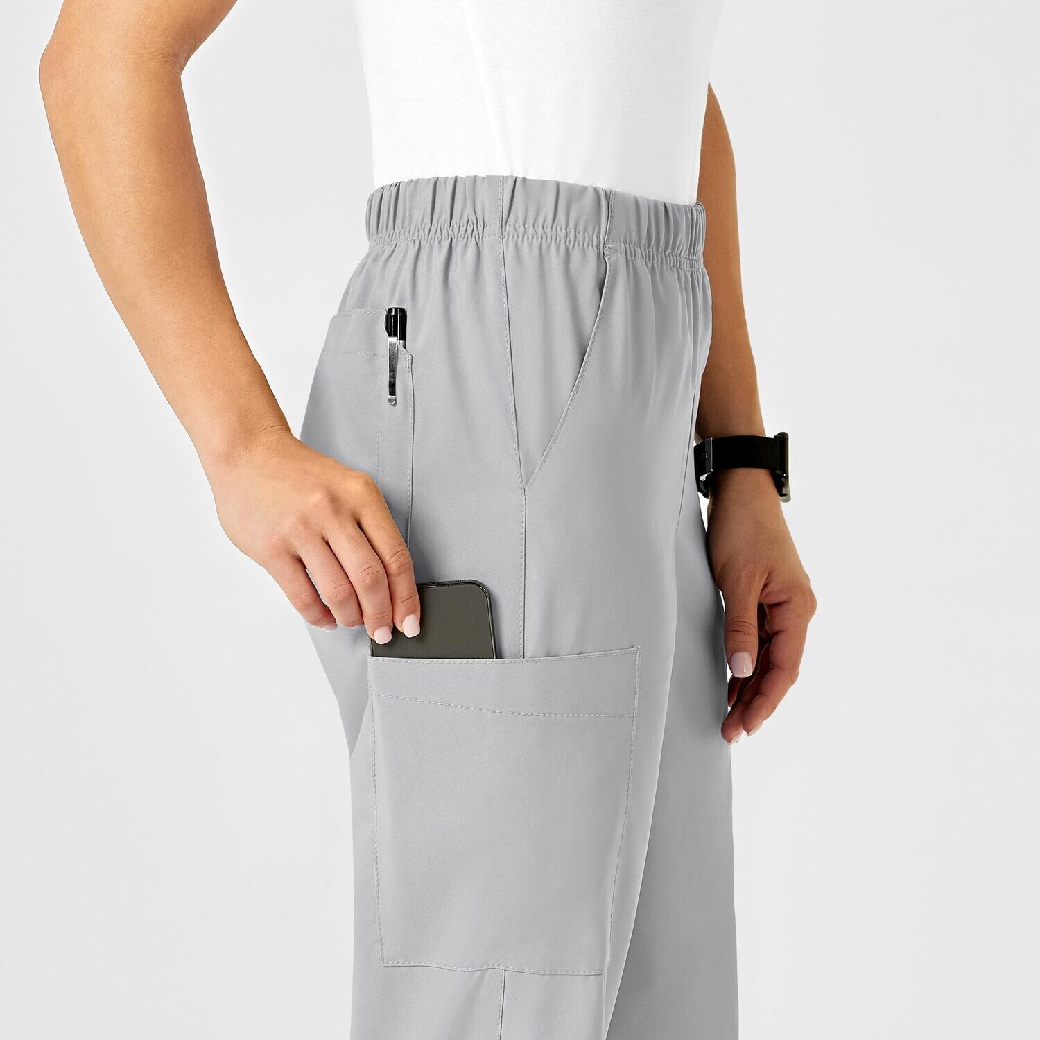 Pantalone unisex 5855 cargo grey