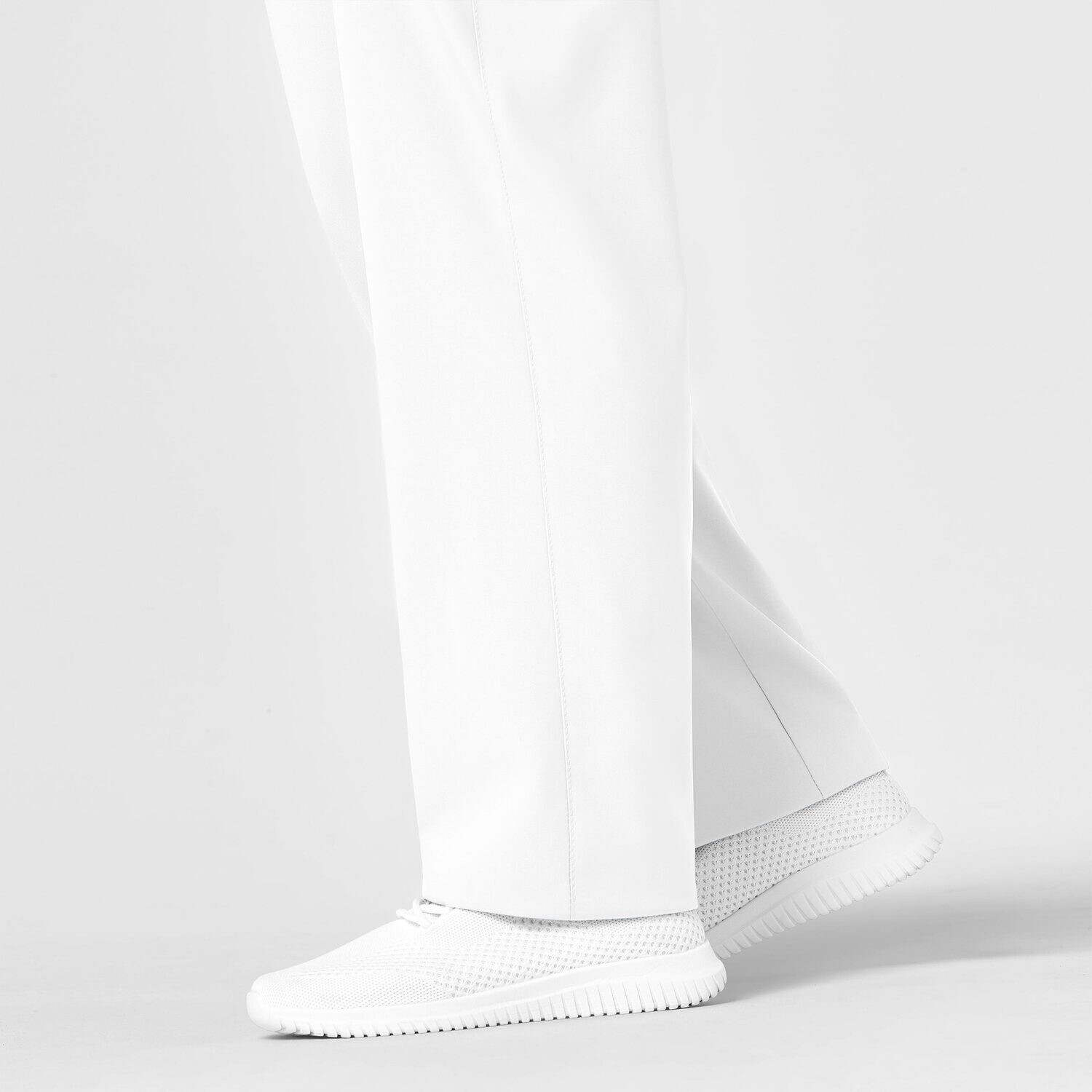 Pantalone unisex 5855 cargo white