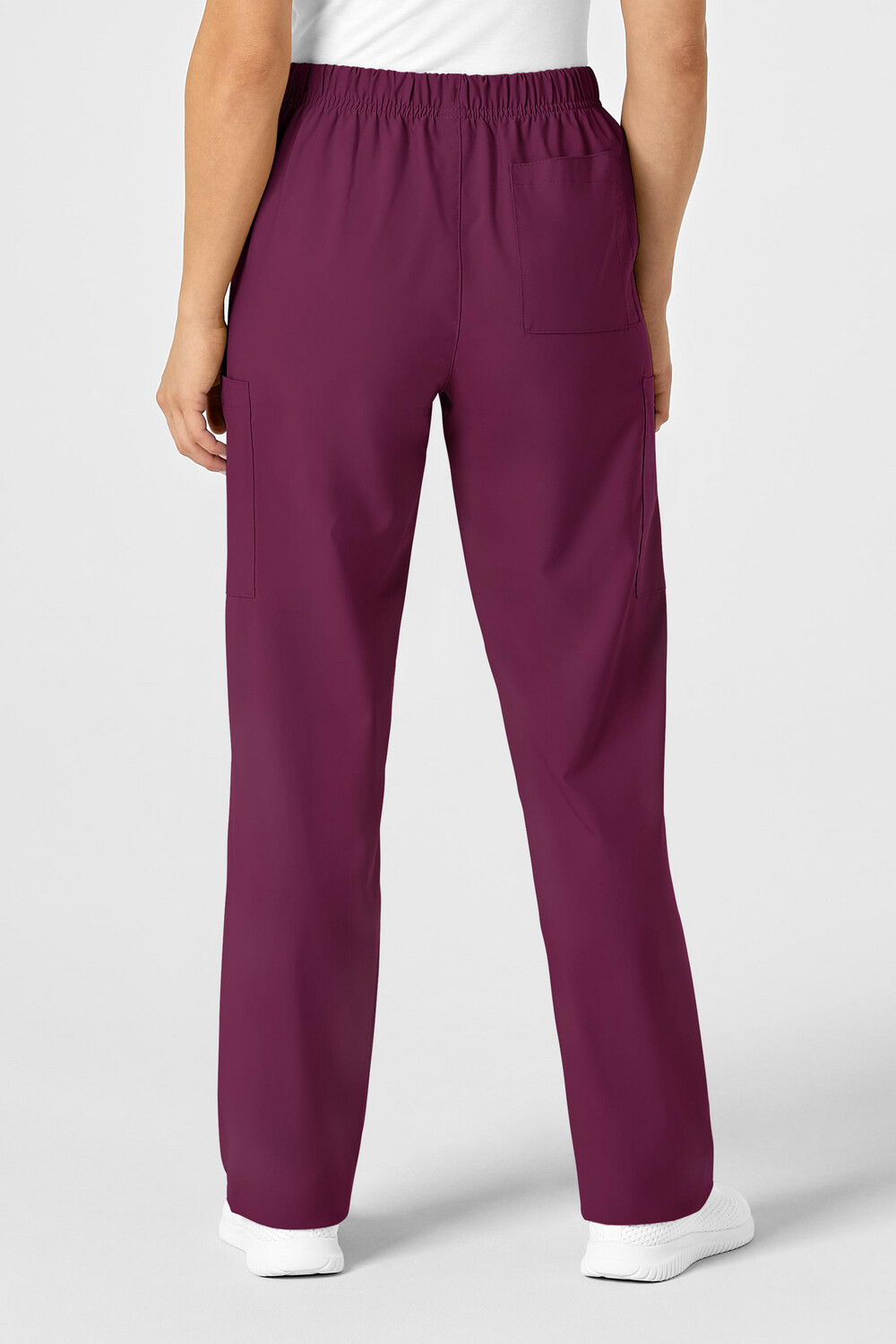 Pantalone unisex 5855 cargo wine