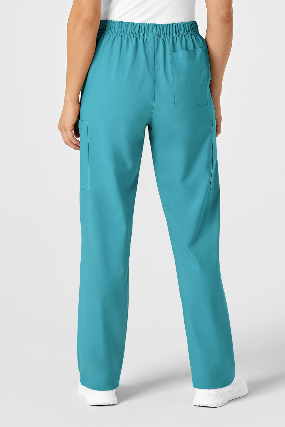 Pantalone unisex 5855 cargo teal blue