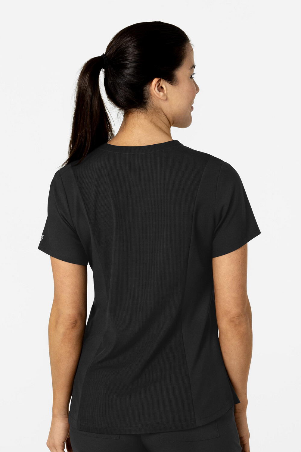 Casacca donna 6045 scollo a V black
